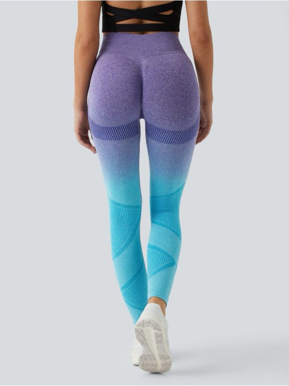 Halara High Waisted Gradient Leggings - Picture 3 of 6
